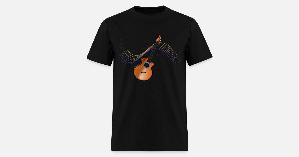 Acoustic Guitar' Men's T-Shirt 